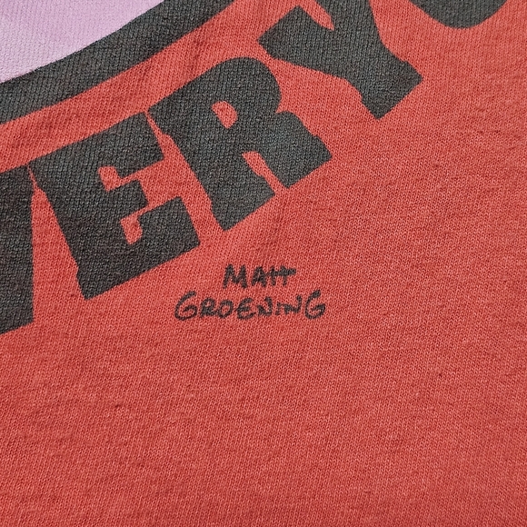 The Simpsons T-shirt Men S(34-36) Krusty the Clown Caution I Disappoint Everyone - Picture 8 of 8